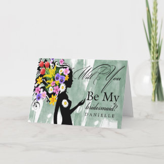Personnalisé Unique Serez-Vous Ma Carte D'Épouse
