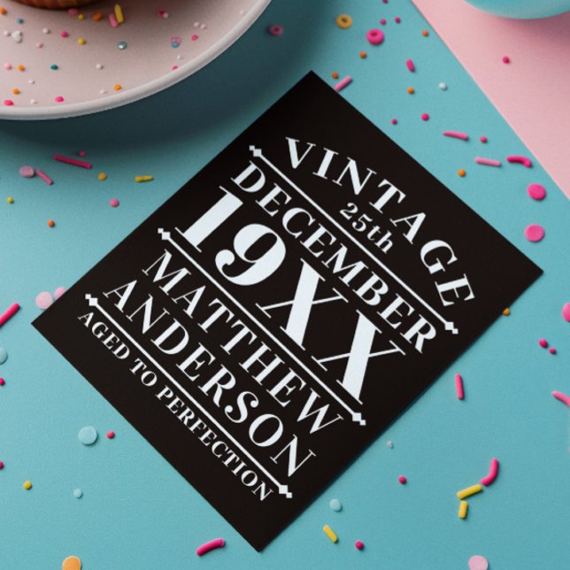 Personnalisé Vintage à la perfection (Créateur téléchargé)