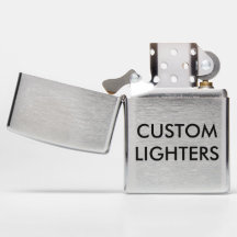 Personnalisé Zippo Modèle blanc clair