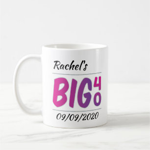 Personnalisée "Big 40" Mug