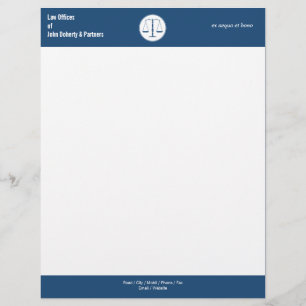 Personnalisée En-tête de lettre de CABINETS JURIDIQUES