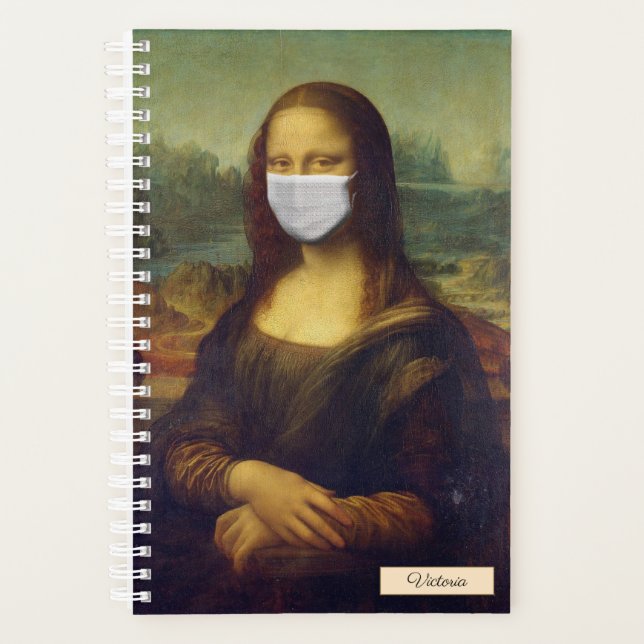 Personnalisée Masquée Mona Lisa Student (Devant)