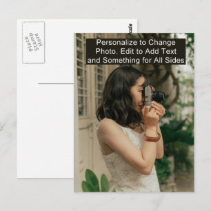 Personnaliser Ajouter un nom Photo ou carte postal