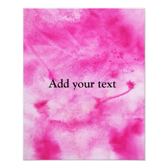 personnaliser ajouter votre aquarelle photo texte  (Devant)