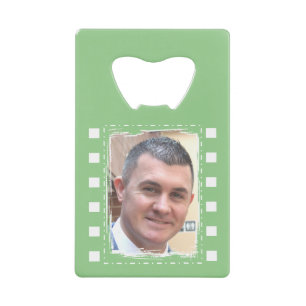 Personnaliser avec 2 photos vert et blanc