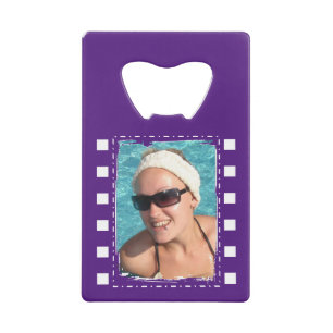 Personnaliser avec 2 photos violet et blanc