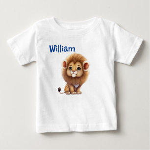 Personnaliser Baby Lion Baby T-shirt