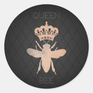 Personnaliser BEE Rose  de Damas Stickers cadeau o