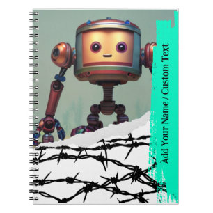 PERSONNALISER Cahier de Robot Mignon