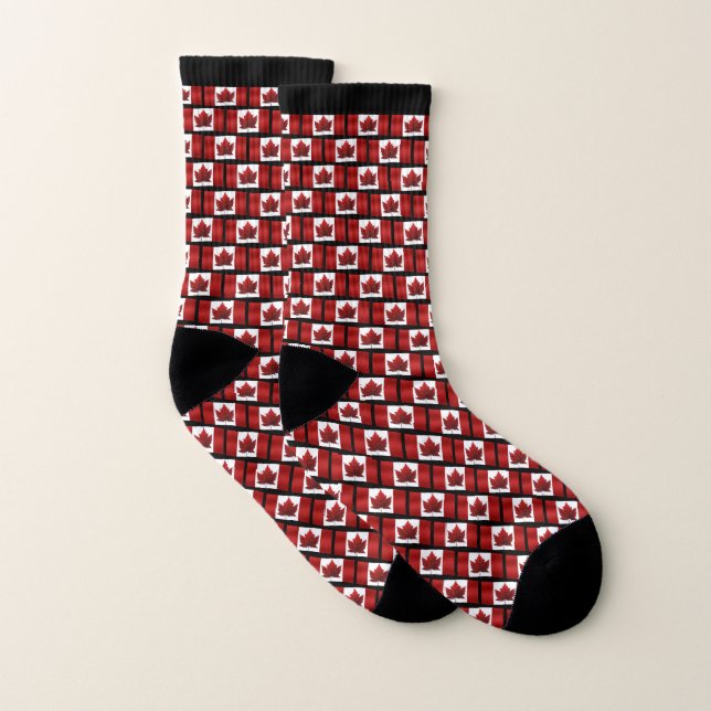 Personnaliser Canada - Chaussettes Canada Souvenir (Paire)