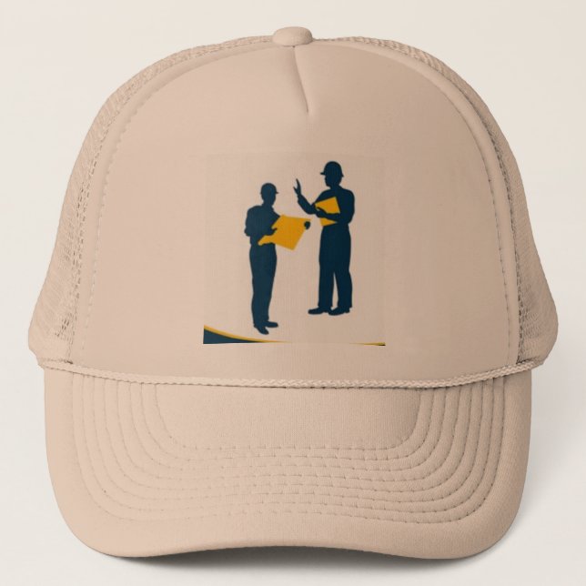 PERSONNALISER CASQUETTE casquette CONSTRUCTION BEI (Devant)