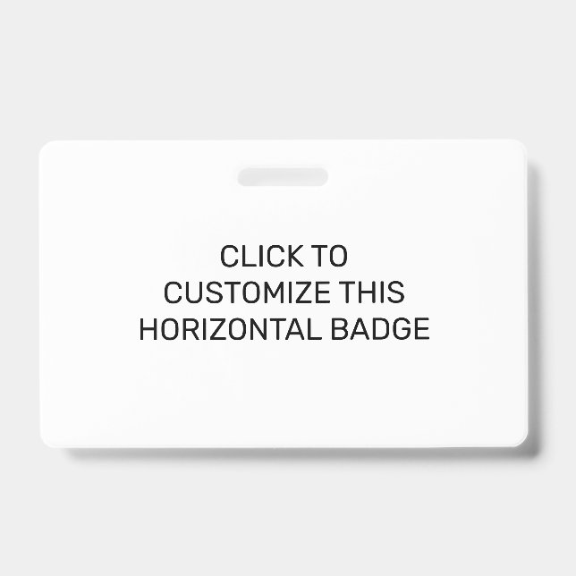 PERSONNALISER CE BADGE HORIZONTAL (Avant)