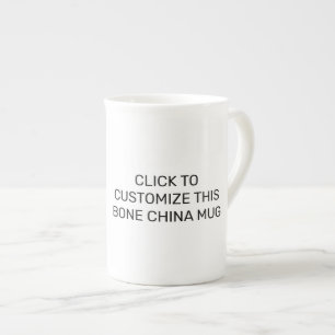 PERSONNALISER CE BONE CHINA MUG