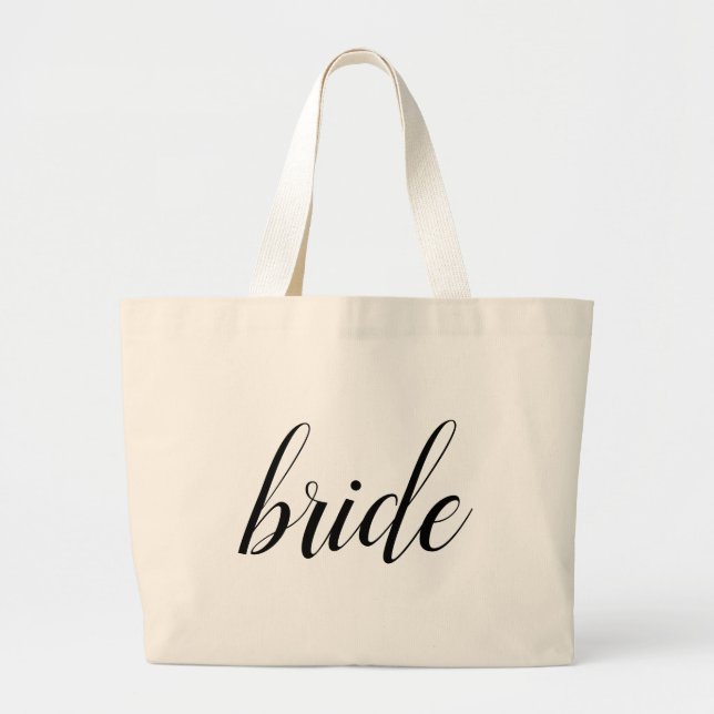 Personnaliser Chic Bride Sac fourre-tout Bachelore (Devant)