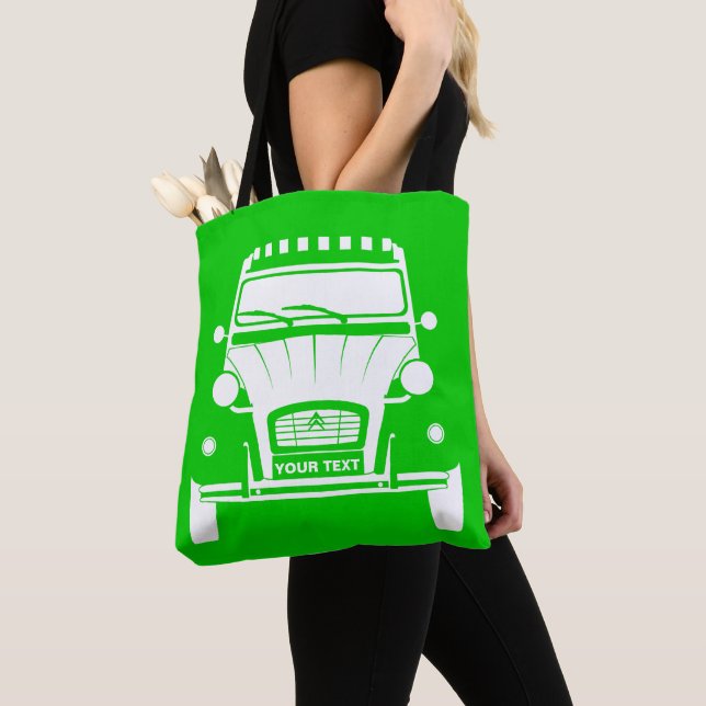 Personnaliser Citroen Dolly 2CV sac fourre-tout (De près)