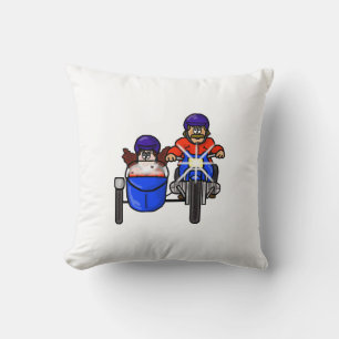 Personnaliser de coussin de couples de moto de