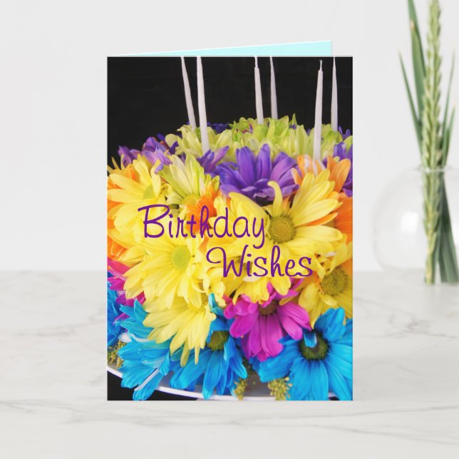 Personnaliser de la carte d'anniversaire de Daisy  (Devant)