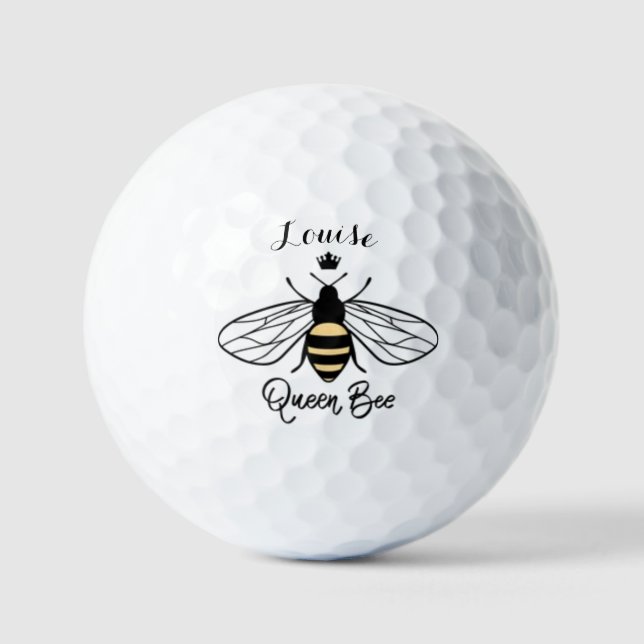 Personnaliser des balles de golf de Queen Bee (Recto)
