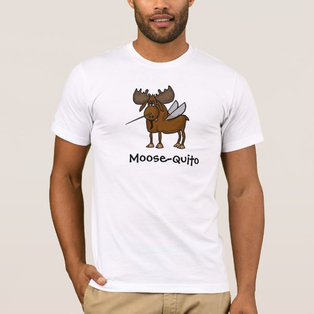 personnaliser drôle de T-shirt de moustique (Devant)