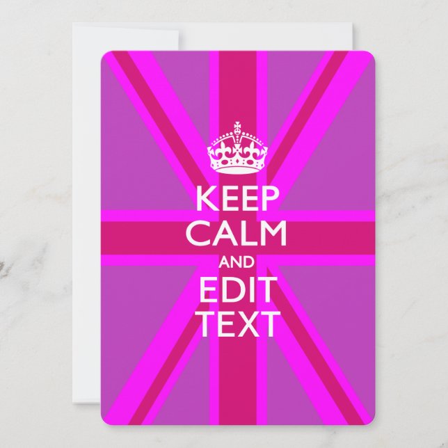 Personnaliser du calme Modifier le texte sur l'uni (Devant)