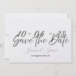 Personnaliser  Faire-part de date de mariage perso