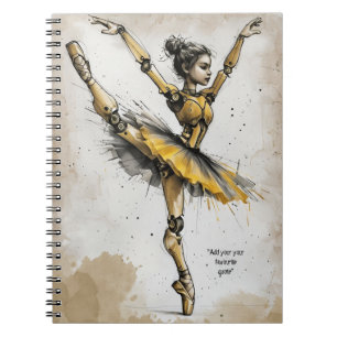 PERSONNALISER : Fille dansante   Carnet