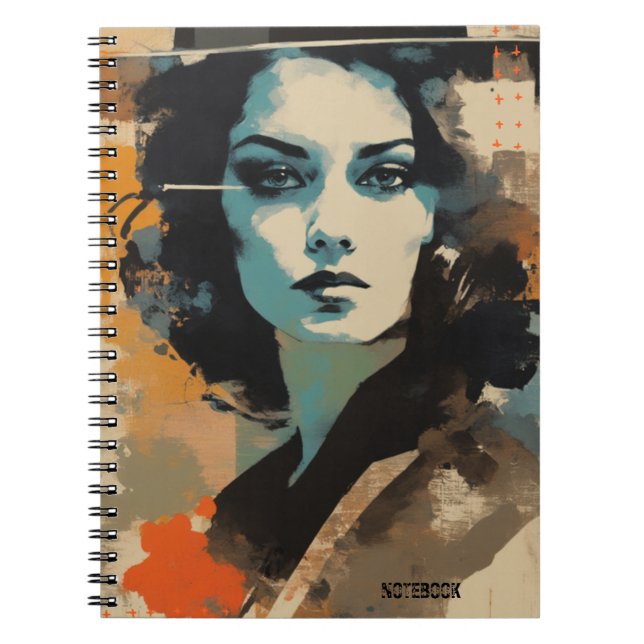 PERSONNALISER : Fille rebelle | Carnet (Devant)