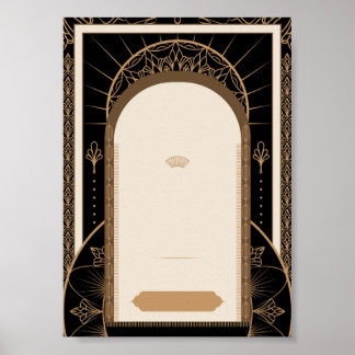 PERSONNALISER : Fond de style Art déco