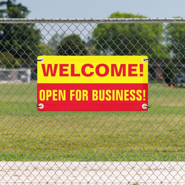 Personnaliser la bannière de bienvenue Ouvert pour (Insitu)
