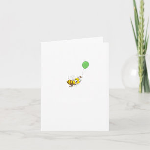 Personnaliser la carte d'anniversaire de l'abeille