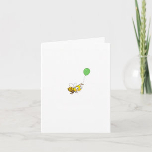 Personnaliser la carte d'anniversaire de l'abeille