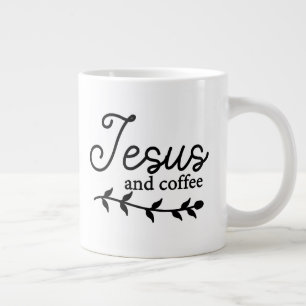 Personnaliser la Mug de café Jésus et le café