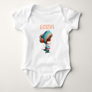 Personnaliser le body bébé Emma Gamer