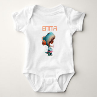 Personnaliser le body bébé Emma Gamer 