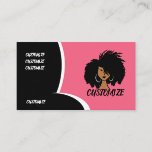 Personnaliser le Carte de visite de salon de coiff