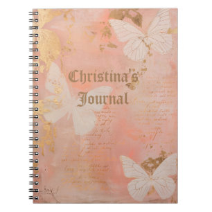 Personnaliser le journal des papillons Vintages