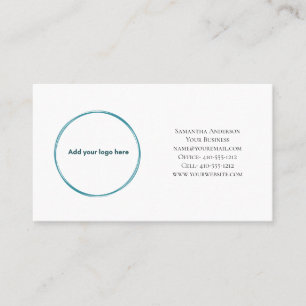 Personnaliser le logo de la carte de visite sur le