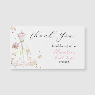 Personnaliser le Merci de Fête des mariées