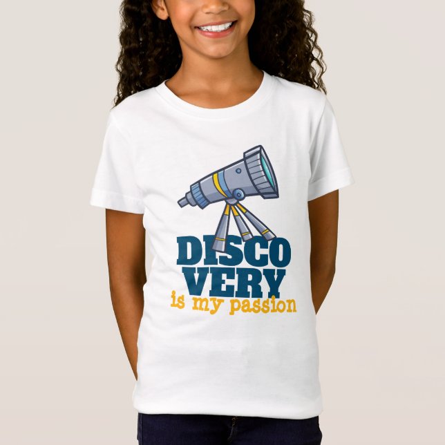 Personnaliser le T-shirt Discovery Passion (Devant)