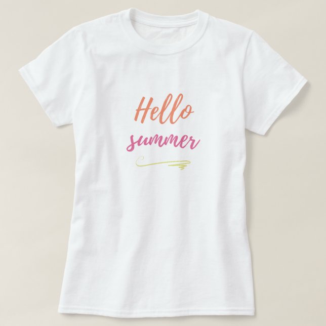 Personnaliser le t-shirt Femme (Design devant)