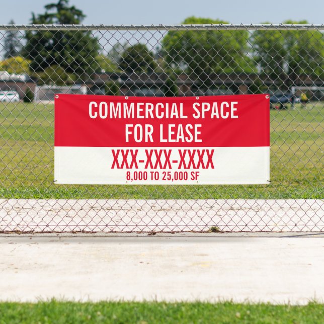 Personnaliser l'espace commercial à louer Bannière (En situation)