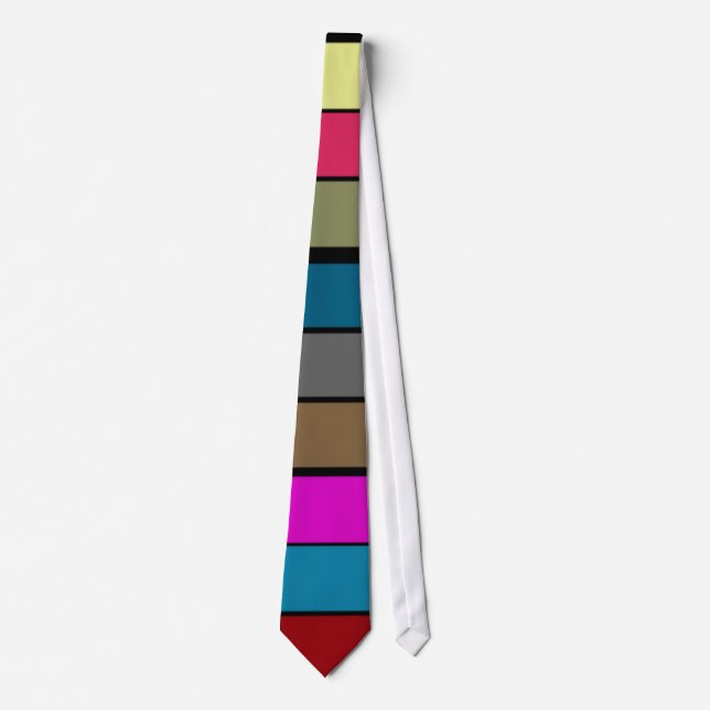 Personnaliser modelée colorée de cravate (Devant)