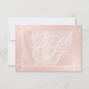 Personnaliser Monogram RSVP
