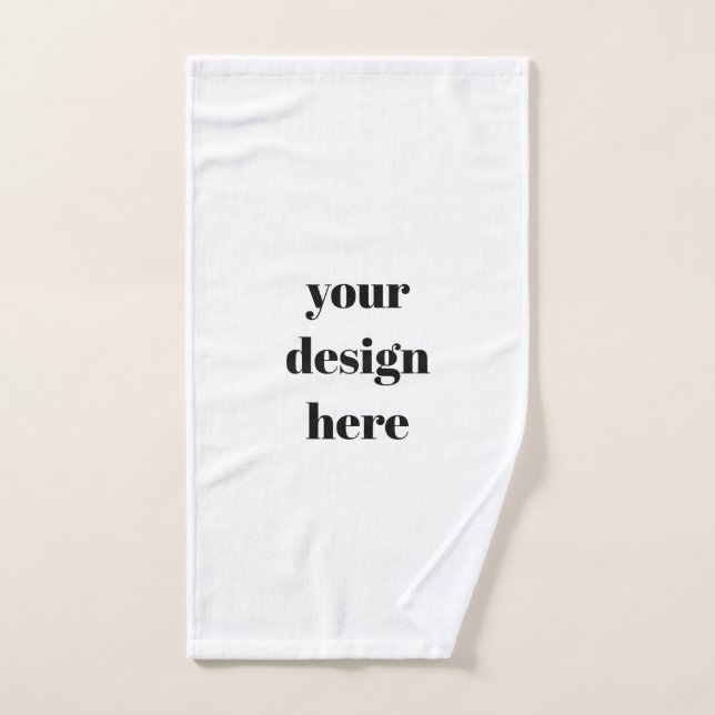 Personnaliser ou personnaliser  (Serviette à main)