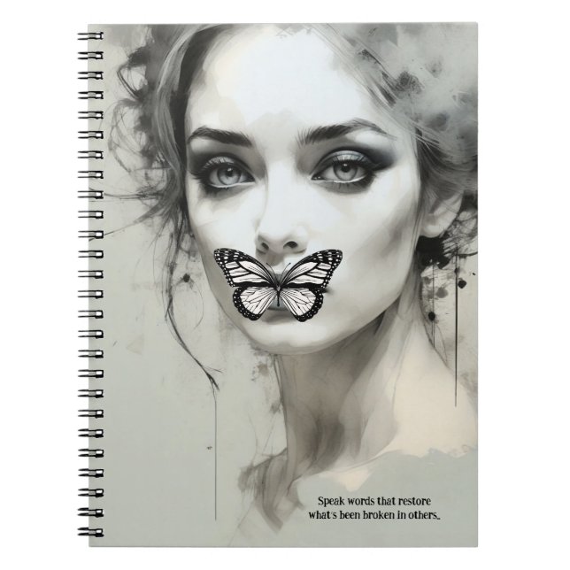PERSONNALISER : Parler de beaux mots | Carnet (Devant)