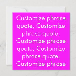 Personnaliser phrase citation, carte blanche magen