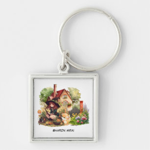 Personnaliser   Porte-clés Petite Sorcière et Rena