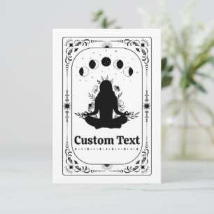 Personnaliser Professeur de Yoga Tarot Fête d'anni