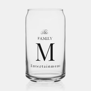 personnaliser simple personnalisé Verre Canette im