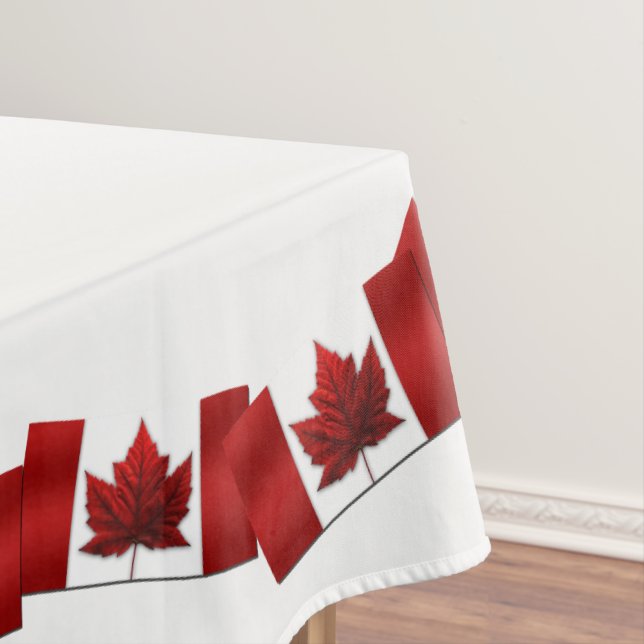 Personnaliser sur la nappe de drapeau du Canada Ta (In Situ)